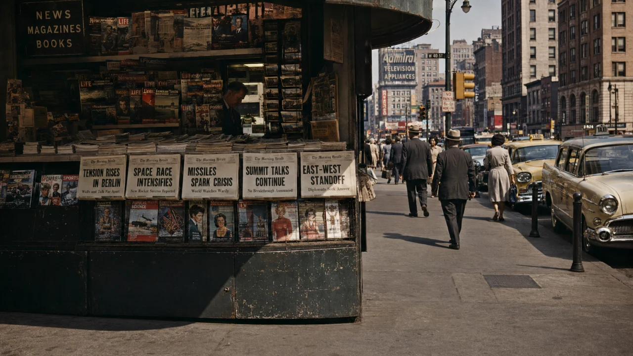 Cold War Headlines of the 1950s and 1960s