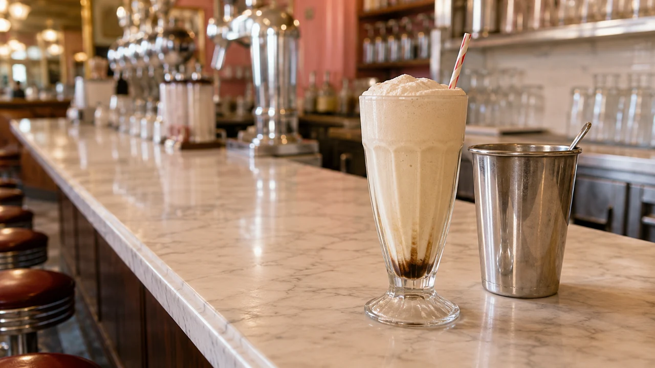 Classic Soda Fountain Favorites: 1940s to 1960s